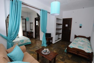 accommodation elli hotel bedroom area